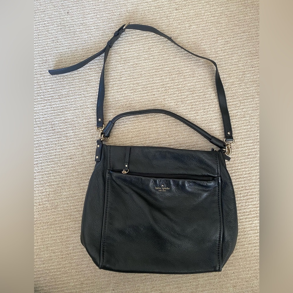 Large cross body kate spade purse